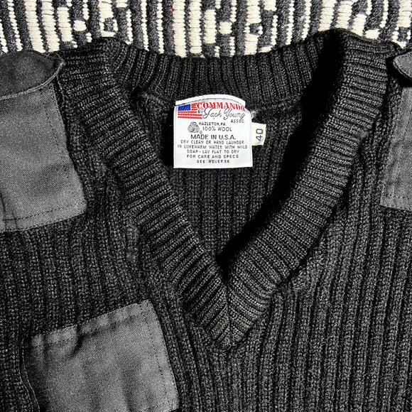 100% wool Military sweater - Picture 5 of 9